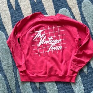 Vintage Twin NYC . Vintage style sweat shirt. 80’s graphic